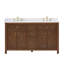 Pendry 60" Freestanding Double Bathroom Vanity with Quartz Top-821427165-1042291510-1042291507