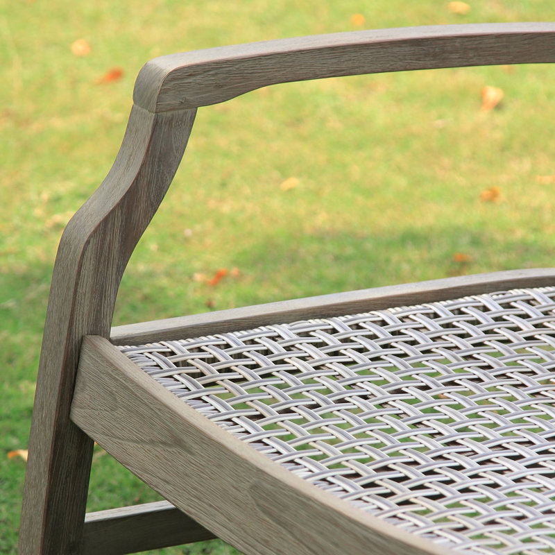 Sawyer 78'' Teak Outdoor Patio Sofa