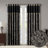 Jacquard Curtain Panel Pair(2 Pcs Window Panels)-2010924484-2010924481