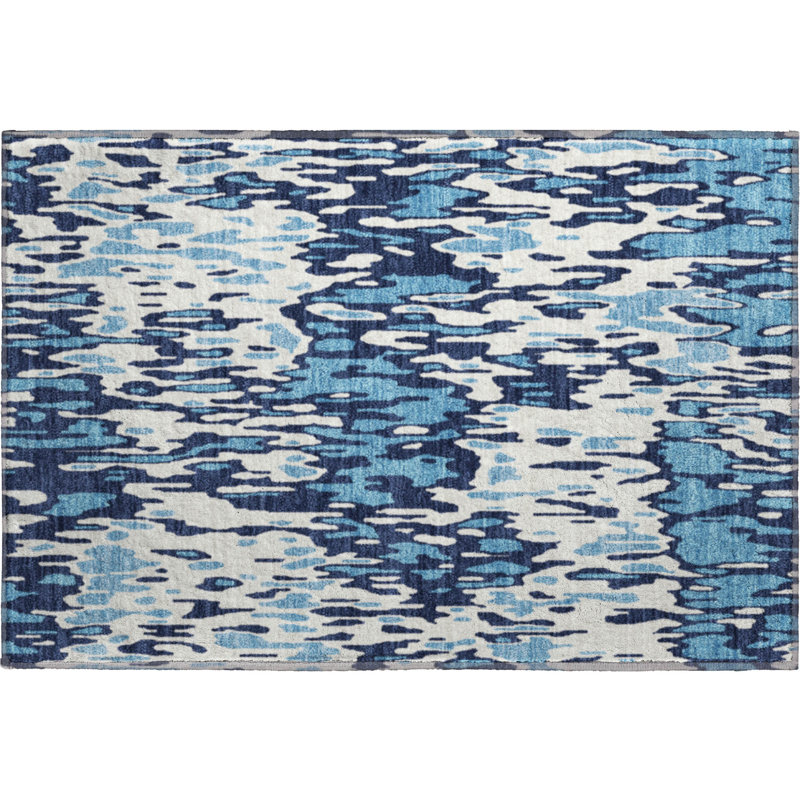 Premium Machine Washable Jahnke AMF986 Stripes Rug, Rectangle 1'8" x 2'6"