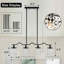 Luminaire suspendu 4 lumières Sufyaan