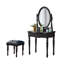 Meuble-lavabo rétro 31,50 po avec miroir et tabouret