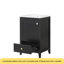 Meuble-lavabo de 20 po avec lavabo, armoire de salle de bain avec porte à fermeture douce, support de rangement et tiroir-115753799