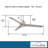 54" Java 3-Blade Propeller Ceiling Fan with Remote Control-37926817