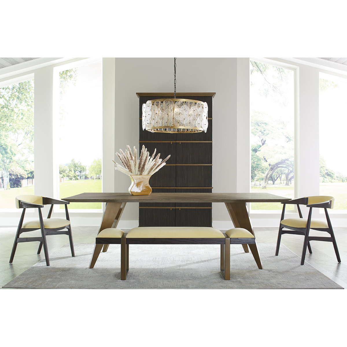 Mr Brown Lawrence Dining Table - Thumbnail 5