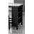 3Pc Dining Set With Storage Shelves