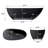 67'' x 34'' Freestanding Soaking Solid Surface Bathtub-112293177