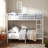 Heavy-Duty Metal Bunk Bed with Safety Guardrails, Built-In Ladder, Noise-Free Slats & Under-Bed Storage-872972948-872972949