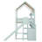 Full Size House Bed With Canopy & Slide, Built-In Bookshelves, Solid Wood Loft Frame For Kids Teens-816236358