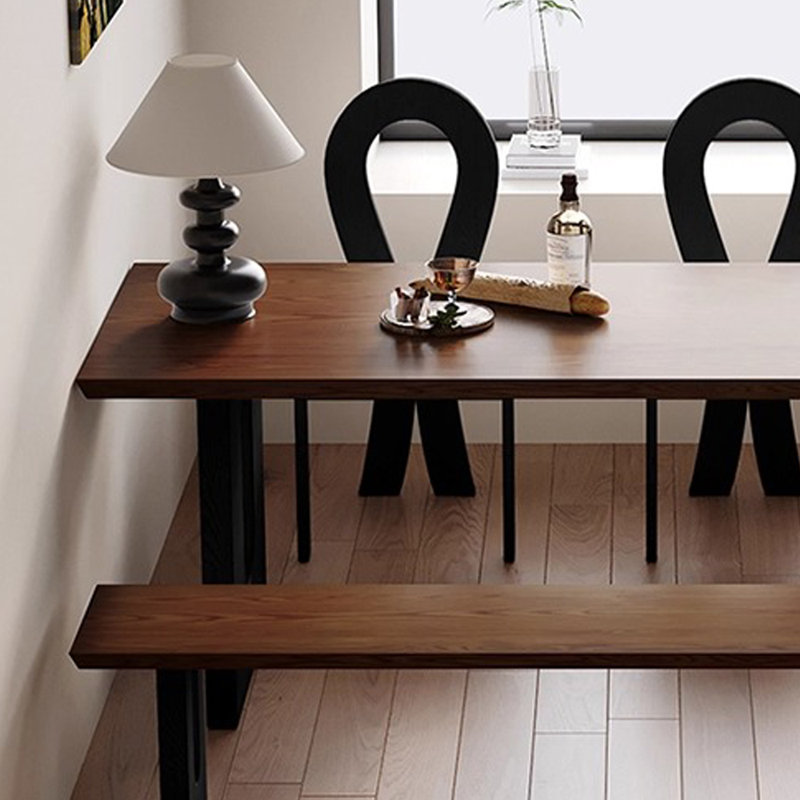 Table de salle à manger Retro, H 29,52 po x L 62,99 po x l 27,55 po