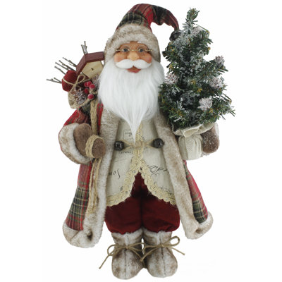 16" Woodland Tartan Santa 4398B7450B4945E1B54BD899454D9828