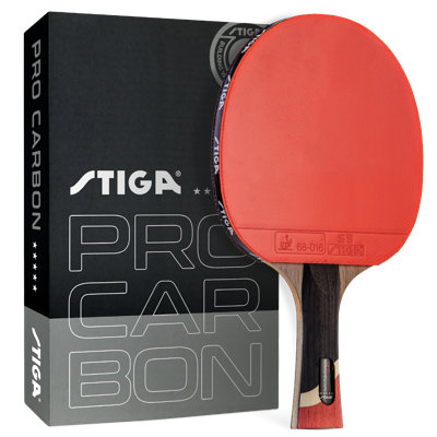 STIGA Pro Carbon Performance Ping Pong Paddle