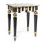 Check and Stripe Side Table-1403690499