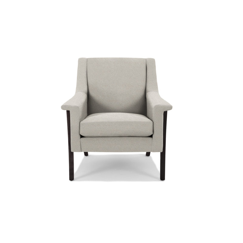 Arlo Armchair, Wenge, Barley Polyester Blend