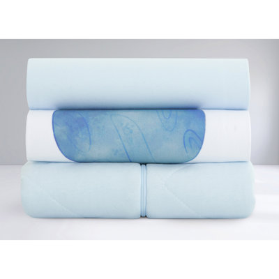Space Adventure 3 Pc Crib Set, Arctic Blue & Space Print 1