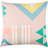 Lina Geometric Cotton Throw Pillow-24739238