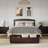 Elliana Solid Wood Slat Storage Bed-81970966-81970967