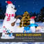 Décorations de Noël pour pelouse et jardin 6 pi