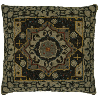 Java Wool Throw Pillow