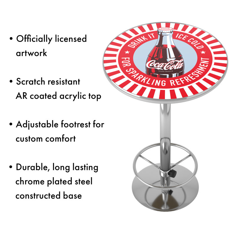 Round Metal Base Dining Table