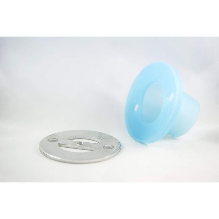 BlueVue Kit de joint de trop-plein avec couvercle de trop-plein pour  arrêter les fuites de baignoire, nickel brossé 