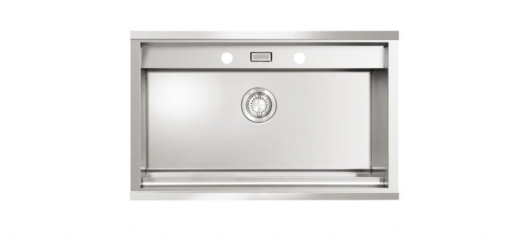 Workstation Series WSD7900 1 Bowl Stainless Steel Flushmount/Inset Kitchen Sink With Tap Hole - 790x500mm