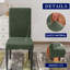 Soft Stretchy Box Cushion Dining Chair Slipcover-77976646