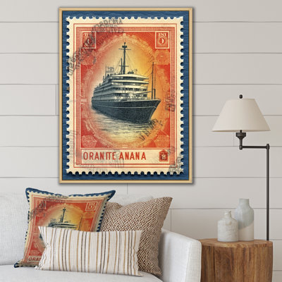 " Vintage Postal Stamo RMS Titanic "