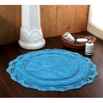 Wingert Cotton Non-Slip Bath Rug