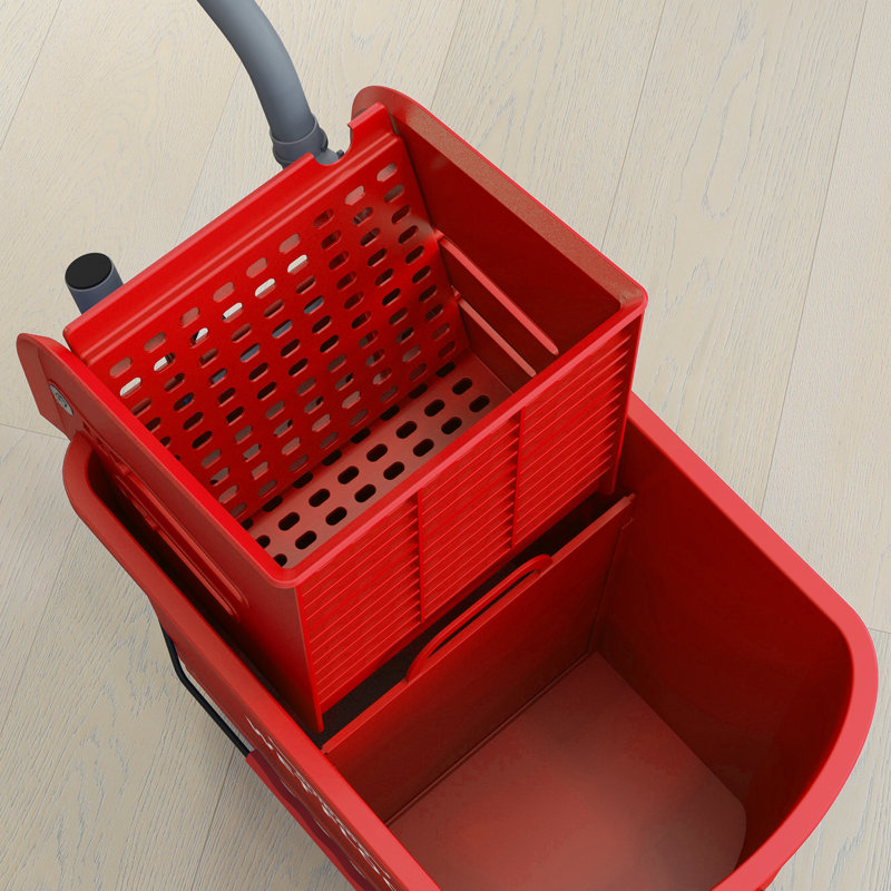 Malchow Mop Bucket, Red