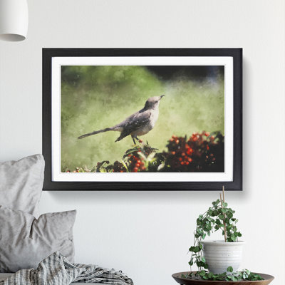 Mockingbird - Picture Frame Graphic Art
