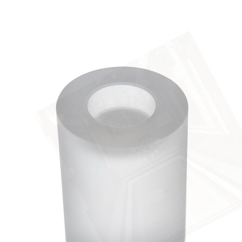 Grand porte-bougie en verre D3.1X15, 15" H x 3.1" W x 3.1" D