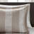 7 Piece King Bedding - Taupe Chenille Luxury Bed