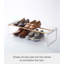 Range-chaussures Yamazaki Home, acier, extensible, empilable-268228537