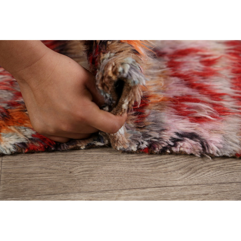 One-of-a-Kind 5'7" X 7'7" Wool Area Rug in