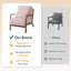 Chaise d'appoint en velours côtelé Mid-Century-1437971529