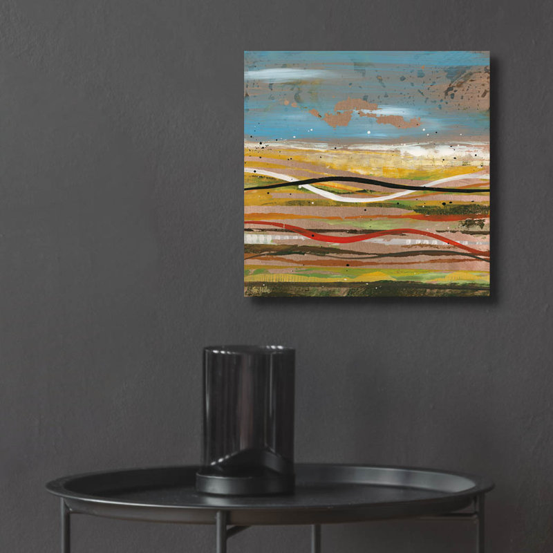 «High Plains 2» par Scott Hile, H 12 po x l 12 po x P 0,13 po