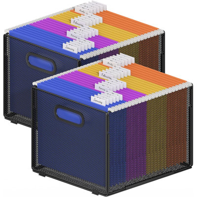 2 Pack Hanging File Organizer