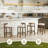 Mid-Century Beige Linen bar stools Set of 2 - Low Back Counter Height stools with Soild Wood Frame, upholstered Kitchen bar stools for Counter, Stylish & Comfortable-1030619021-1030619022-1029116424