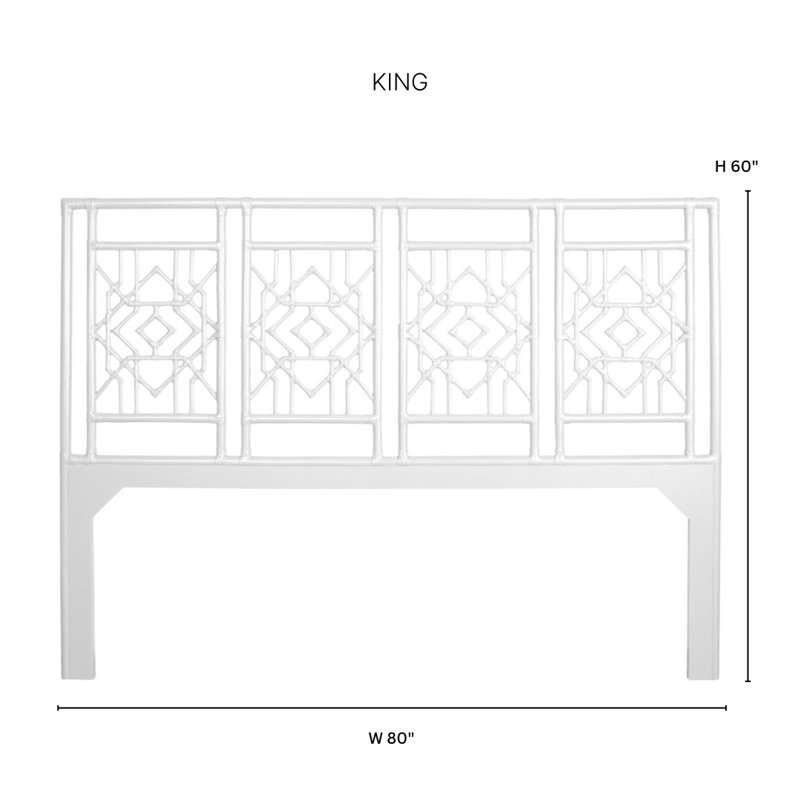 Tulum Bed, King, Hot Pink