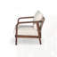 Chaise berçante d'extérieur en bois
