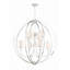 Lustre en forme de globe à 8 lumières Sylvan-138369469