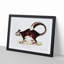 Large-Tailed Squirrel Illustration by John Edward Gray - Picture Frame Painting Print-55581998-55581997
