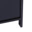Armoire de rangement moderne en bambou avec portes et chaussures