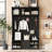 57" Hall Tree with 6 Hooks-1026104931
