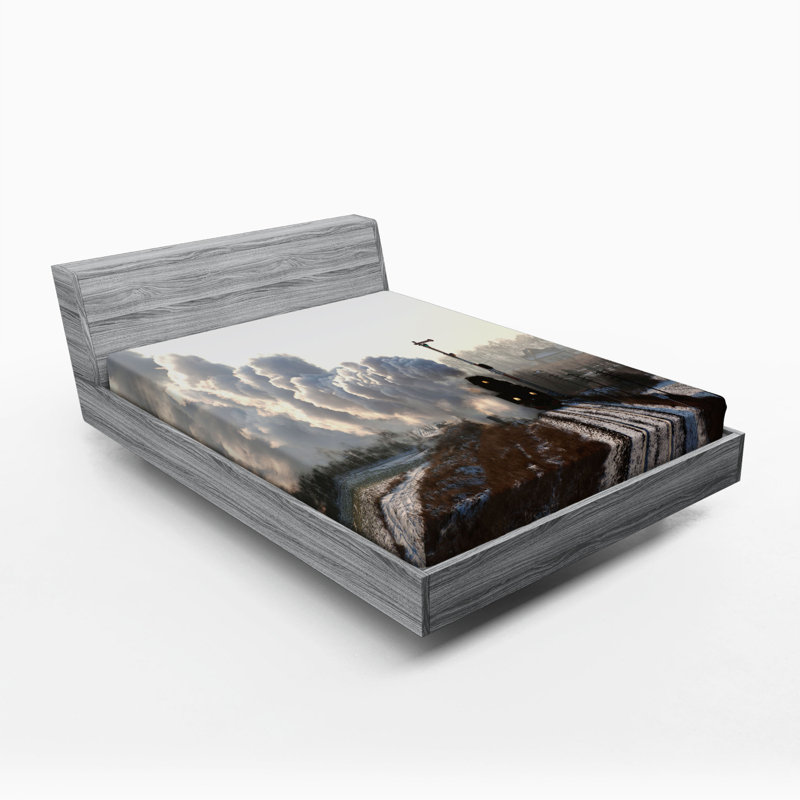 Microfiber Fitted Sheet, Full Fitted Sheet