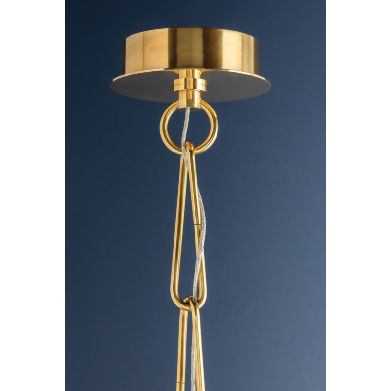 Huntington 6 - Light LED Chandelier, Aged Old Bronze