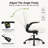 Loreene Ergonomic Executive Chair with Headrest and Flip -Up Armrests-1081036410