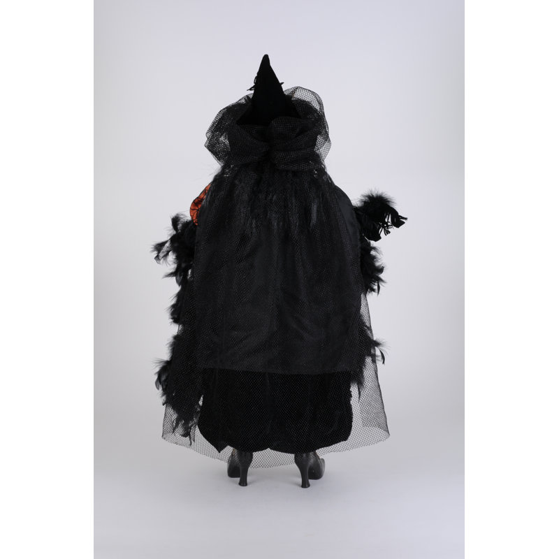 Orange Standing Witch