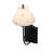 Jaderius Steel Candle Wall Light
